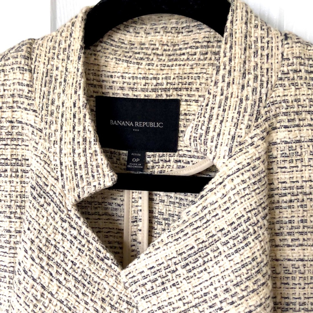 Banana Republic Tweed Jacket Blazer